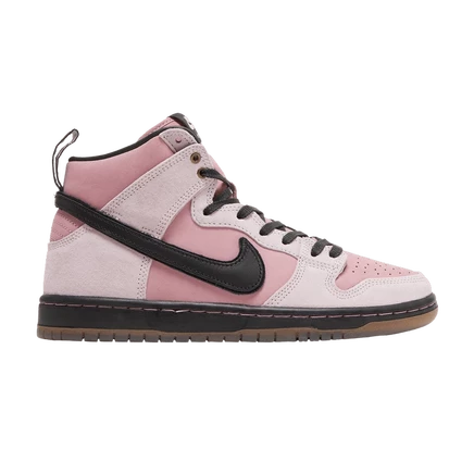 Мужские кроссовки Nike Dunk High SB KCDC, розовые