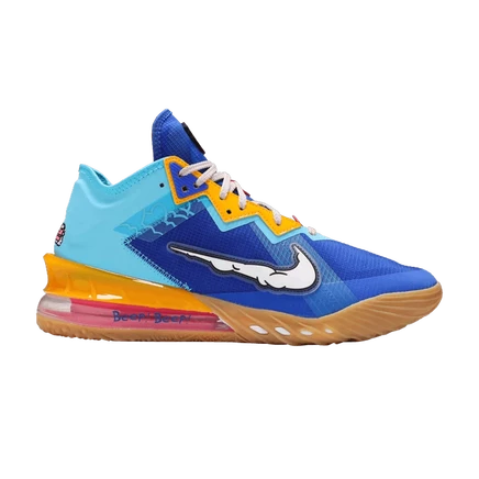 Кроссовки Nike LeBron 18 Low Space Jam Wile E. x Roadrunner, многоцветные