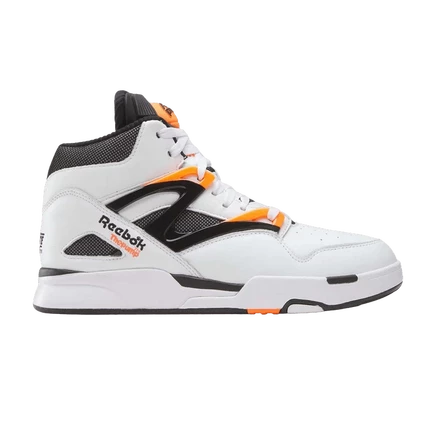 Кроссовки Reebok Pump Omni Zone II, бело-черно-оранжевые