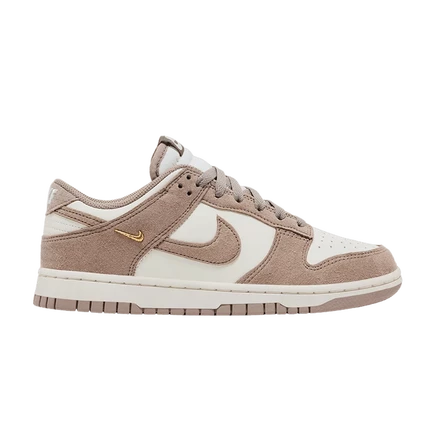 Женские кроссовки Nike Dunk Low Malt Mini Swoosh, коричневые