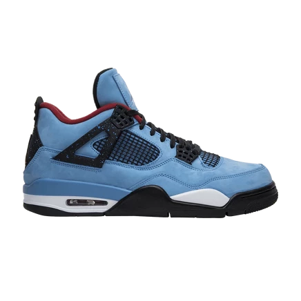 Мужские кроссовки Air Jordan 4 Retro «Cactus Jack», синие