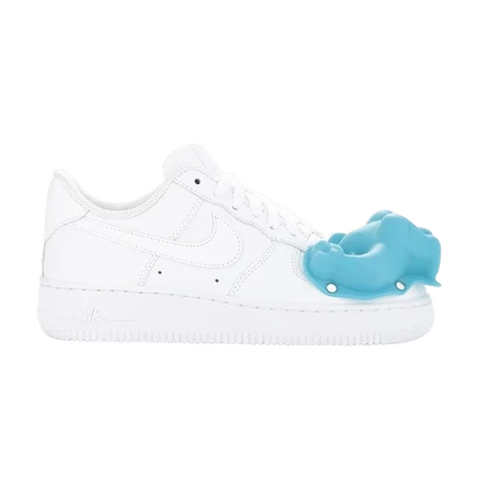 Кроссовки Nike x Comme des Garçons Air Force 1 Low, белые