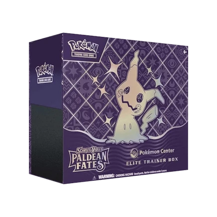 Набор Pokémon Elite Trainer Box Paldean Fates, разноцветный