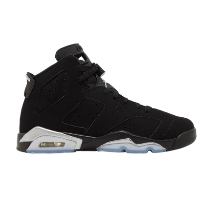 Детские кроссовки Air Jordan 6 Retro GS, черные