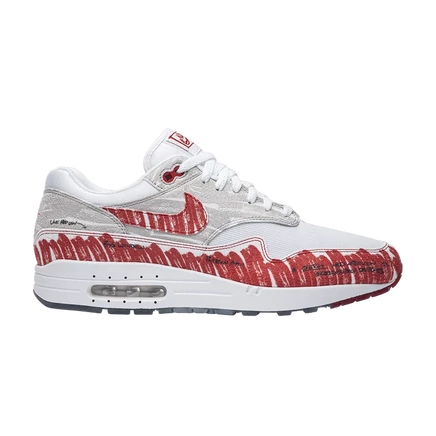 Кроссовки Nike Air Max 1 «Sketch To Shelf», красные