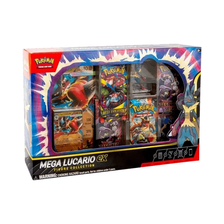Коллекция фигурок Pokémon Mega Lucario ex, разноцветная