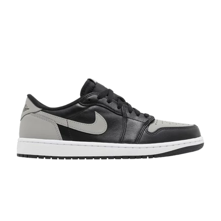 Кроссовки Air Jordan 1 Retro Low OG, черно-серые