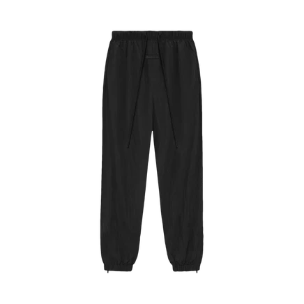 Трековые брюки Fear Of God Essentials Crinkle Nylon, черные