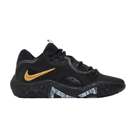 Кроссовки Nike PG 6 Black Metallic Gold, черные