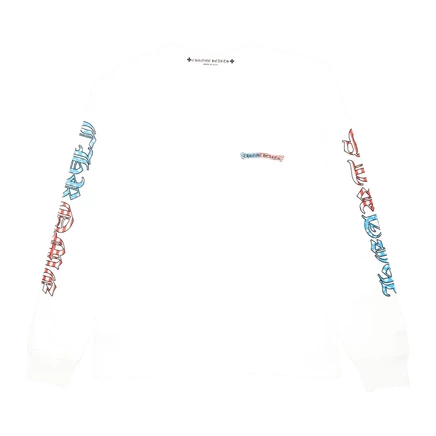Мужской лонгслив Chrome Hearts x Matty Boy, белый