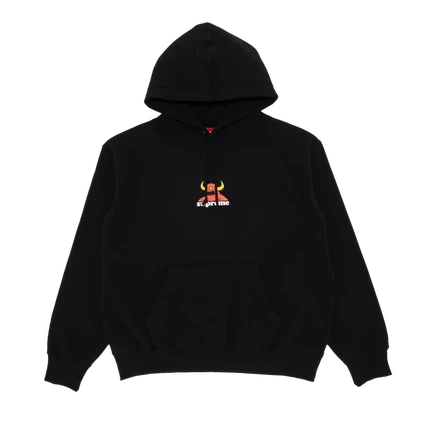 Толстовка с капюшоном Supreme x Toy Machine 'Black' черный