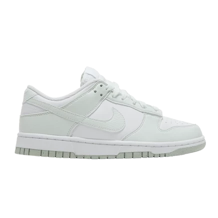 Женские кроссовки Nike Dunk Low «White Mint», зеленые