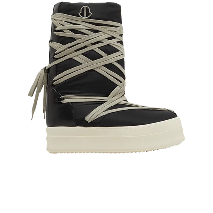 Мужские ботинки Moncler x Rick Owens Bigrocks, черные