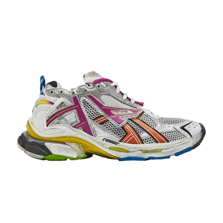 Кроссовки Balenciaga Runner, серо-многоцветные
