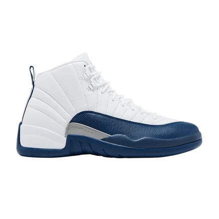 Мужские кроссовки Air Jordan 12 Retro «French Blue», белые