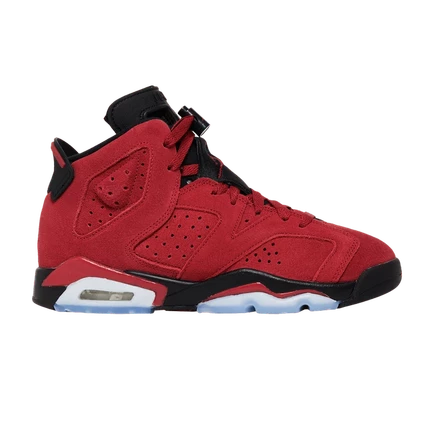 Детские кроссовки Air Jordan 6 Retro Toro Bravo, красные