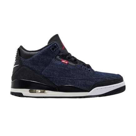 Кроссовки Levi's x Air Jordan 3 Retro SP, синие