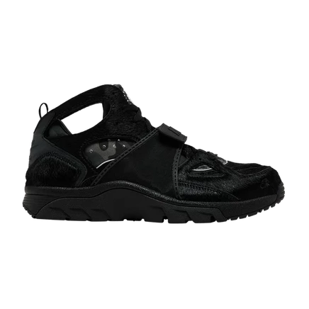 Кроссовки Corteiz x Nike Air Trainer Huarache Onyx, черные