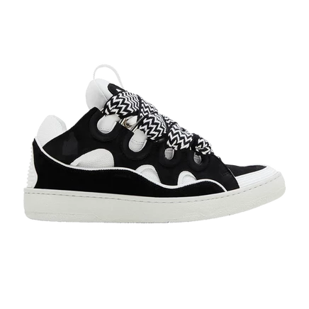 Мужские кроссовки Lanvin Curb, черно-белые
