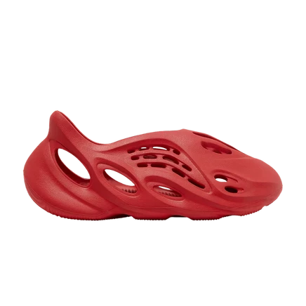 Кроссовки Adidas Yeezy Foam Runner Vermilion, красные