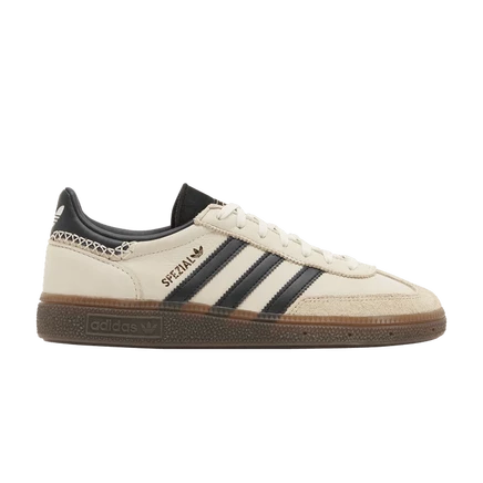 Женские кроссовки Adidas Handball Spezial, кремово-черные