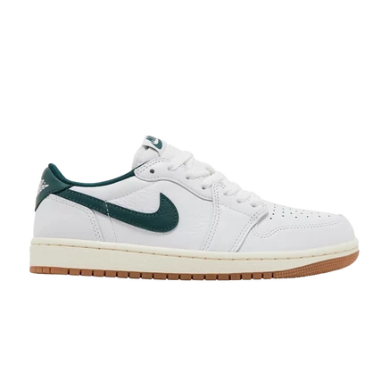 Женские кроссовки Air Jordan 1 Low OG Oxidized Green белые