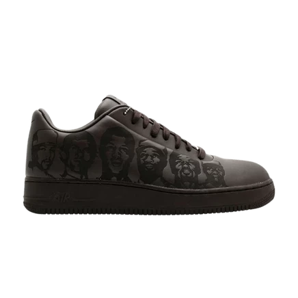 Кроссовки Nike Air Force 1 Supreme Plyrs Players, коричневые