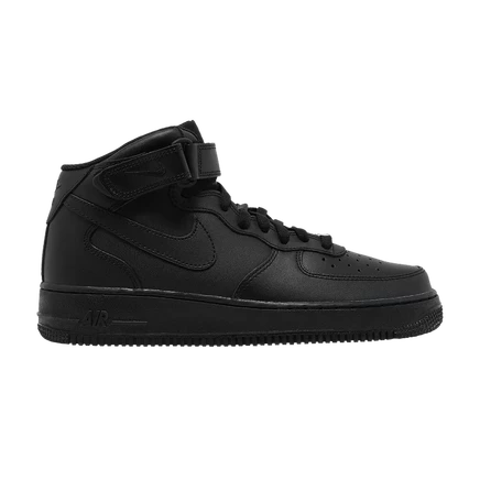 Кроссовки Nike Air Force 1 Mid '07, полностью черные