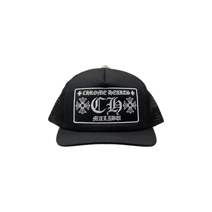 Кепка-тракер Chrome Hearts Malibu, черная