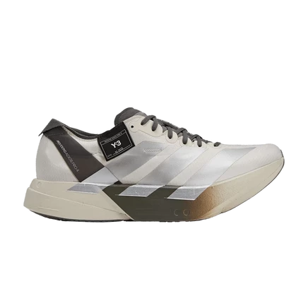 Беговые кроссовки Adidas Y-3 Adizero Adios Pro 4, кремовые