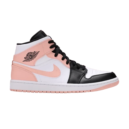 Мужские кроссовки Air Jordan 1 Mid, оранжевые