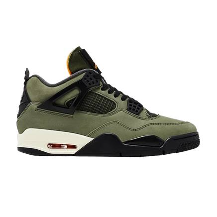 Кроссовки Air Jordan 4 Retro Undefeated, зеленые