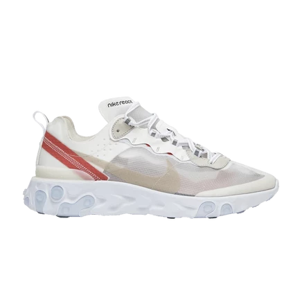 Кроссовки Nike React Element 87 Light Bone, белые