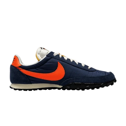 Мужские кроссовки Nike Waffle Racer, синие с оранжевым