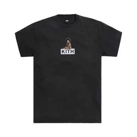 Унисекс футболка Kith «Ready To Die» с логотипом, черная