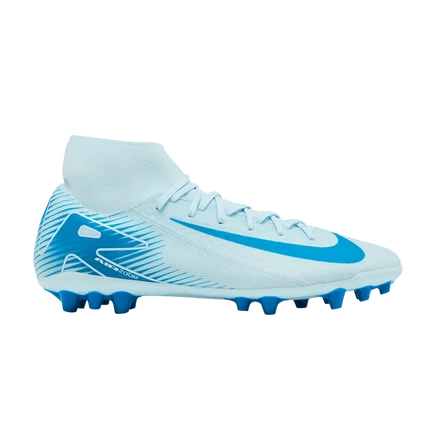 Мужские бутсы nike zoom mercurial superfly 10 academy ag, синие