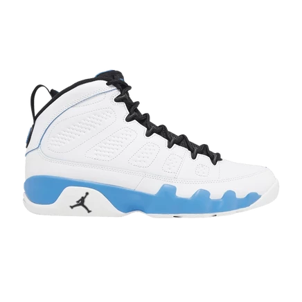 Кроссовки Air Jordan 9 Retro 2024 «Powder Blue», белые