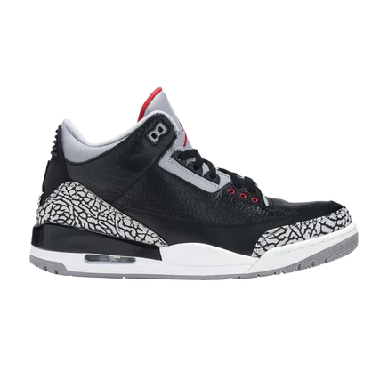 Кроссовки Air Jordan 3 ретро Cement, черные