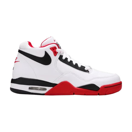 Кроссовки Nike Flight Legacy 'Red' белого цвета