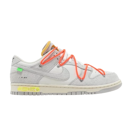 Кроссовки Nike Dunk Low Off-White 11 из 50, белые