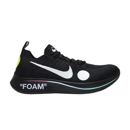 Кроссовки Nike Off-White x Zoom Fly Mercurial Flyknit, черные