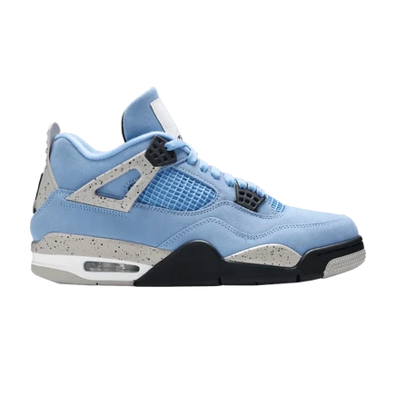 Кроссовки Air Jordan 4 «University Blue», голубые