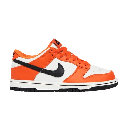 Детские кроссовки Nike Dunk Low GS Halloween, оранжевые