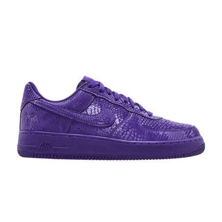 Кроссовки Nike Kobe Bryant x Air Force 1 Low, фиолетовые