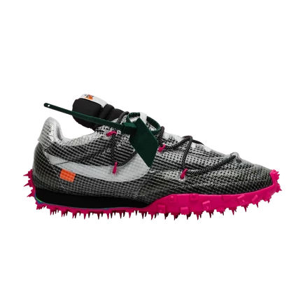 Женские кроссовки Nike Off-White Waffle Racer, фуксия