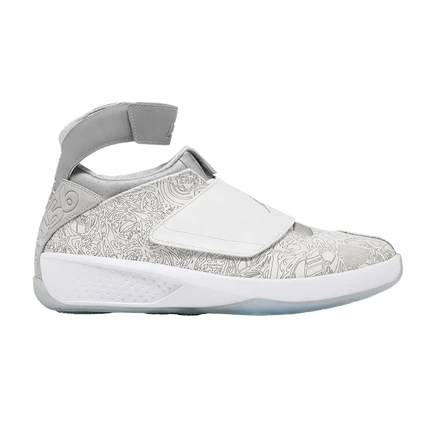 Кроссовки Air Jordan 20 Retro Laser, белые