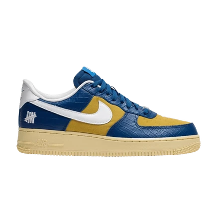 Кроссовки Nike x Undefeated Air Force 1 Low «Dunk vs AF1», синие