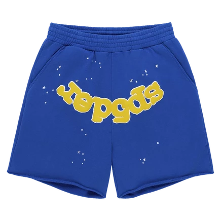 Шорты SP5DER Varsity Web Sweatshort, синие