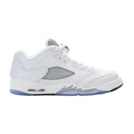 Детские кроссовки Air Jordan 5 Retro Low, белые