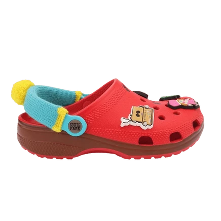 Кроксы Crocs Classic Clog «Cartman», красные